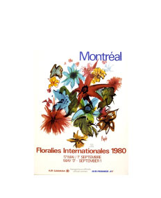 Floralies Expo 1980 Montreal